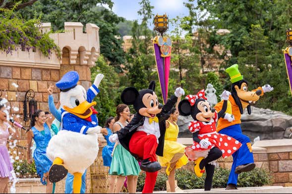 Entrada a Disneyland Hong Kong