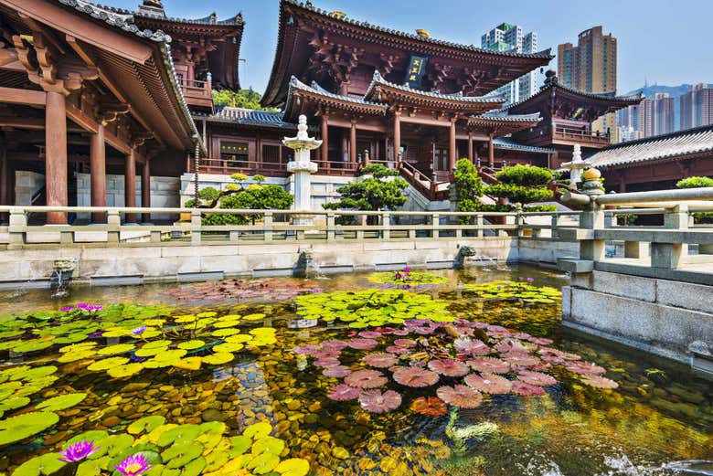 Monasterio Chi Lin en Kowloon